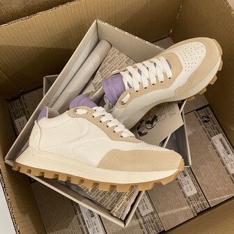 Bronx aver-y 66454-BA off white/lilac 