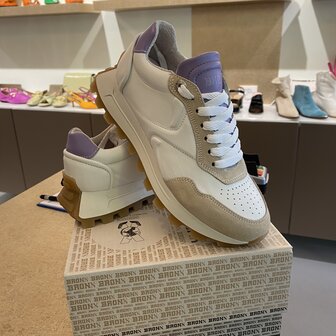 Bronx aver-y 66454-BA off white/lilac 