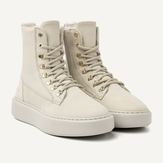 Nubikk Vince Dunya Fur Beige Nubuck 