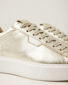 Nubikk Vince Tora Leather gold metallic shiny